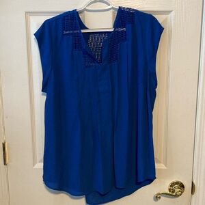 Danielrainn XL women’s royal blue top. No damages.
